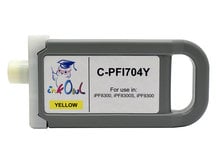 700ml Compatible Cartridge for CANON PFI-704Y YELLOW